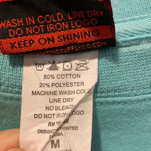 Teal Diamond Sweatshirt - Picture 3 of 7